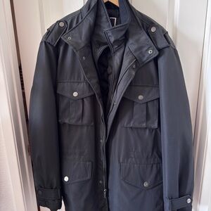 Michael Kors Black XXL Field Jacket (Like New)